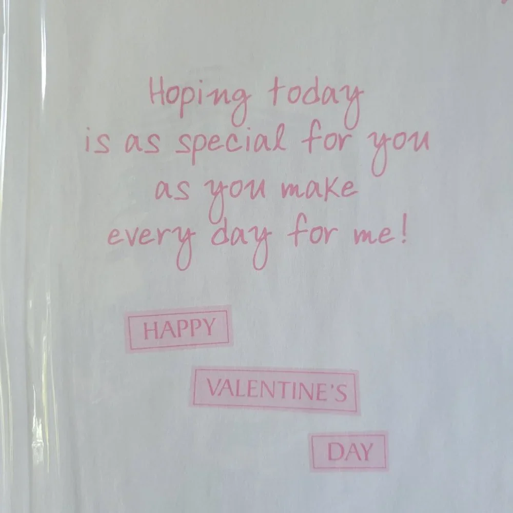 Jumbo Valentine's Day Card